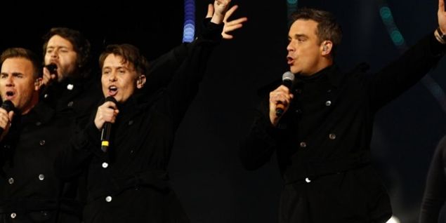 Take that! Popdrengene ramt af lynet