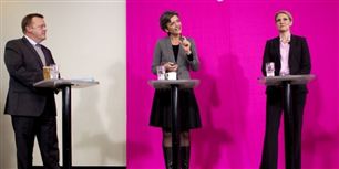 Lars Løkke, Helle Thorning-Schmidt og Margrethe Vestager bliver valgets store profiler. Læs her, hvad de vil diskutere.