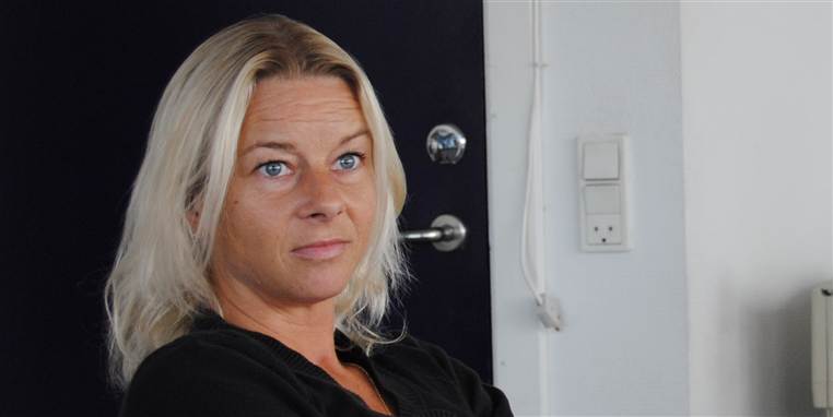 Katja Bøjsen skal efter kurset i Hvidovre arbejde i ulønnet praktik på et plejehjem