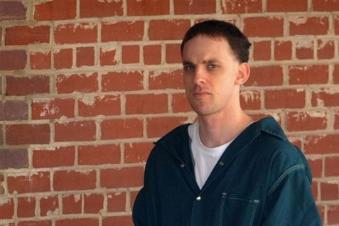 Steven Dale Green udenfor retten i Paducah, Kentucky, USA