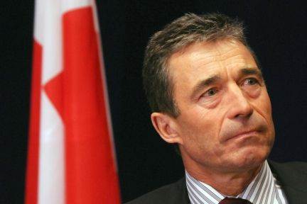 Tyrkiet overvejer at spænde ben for Anders Fogh som generalsektretær i Nato.
 Foto: AP/Thierry Charlier / POLFOTO