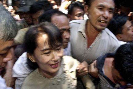 Arkivfoto. Aung San Suu Kyi skal for retten 
 Foto: AP/David Longstreath / POLFOTO