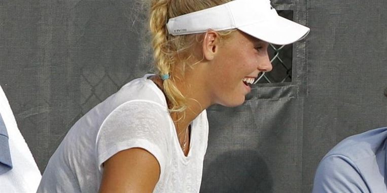 Der er igen noget at smile af sammen med kæresten Rory McIlroy. Wozniacki er nemlig tilbage på vinder-sporet.
