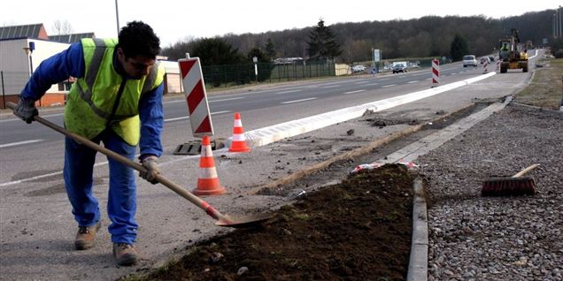 Ulykken skete september forrige år på et motorvejsbyggeri mellem Kliplev og Sønderborg.