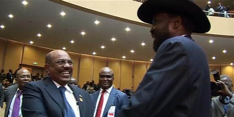 Den 156. juli mødtes de to dødsfjender Sudans Omar al-Bashir og Sydsudans Salva Kiir til direkte forhandlinger om fred.