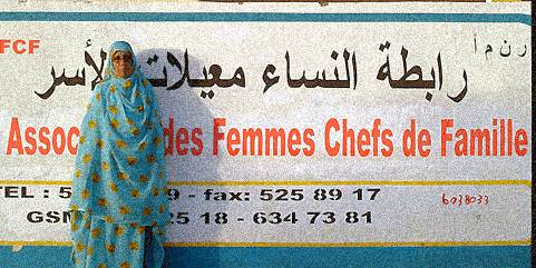 Aminetou Mint El Moctar, anerkendt international aktivist i Mauretanien