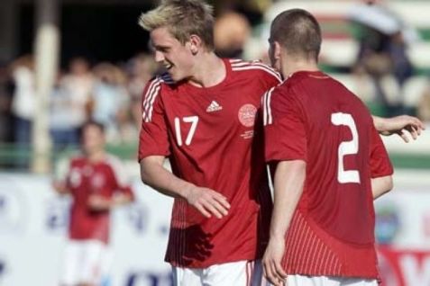 Søren Rieks og Martin Bernburg er to af de spillere, der skal kæmpe hårdt for at komme med til EM-kvalifikationen