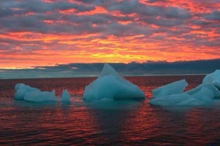 Verdens is smelter hurtigere end forskere frygtede.
 Foto: AP Photo/Arctic Sounder, Beth Ipsen / POLFOTO
