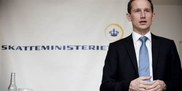 Kristian Jensen vil ikke kommentere undersøgelsen af kollegaen Troels Lund. Her et billede fra dengang Kristian Jensen selv sad som minister i Skatteministeriet.