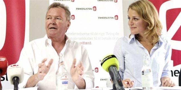 Frank Aaen og Johanne Schmidt-Nielsen til Enhedslistens sommergruppemøde.