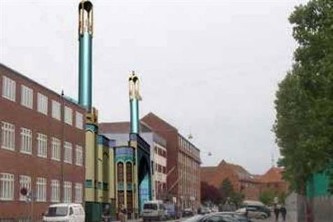 Sådan kommer moskéern til at se ud, hvis den overhovedet bliver bygget.