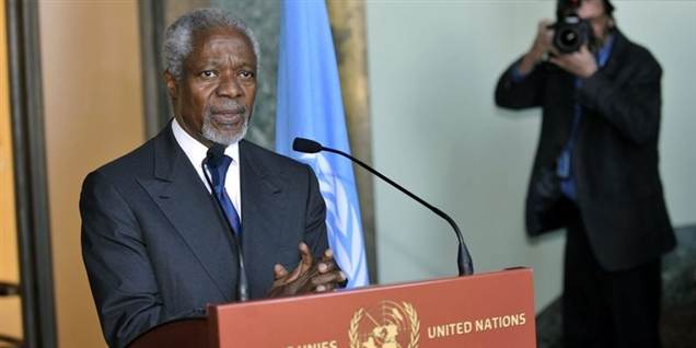 Kofi Annan er i øjeblikket FN's særlige udsendte i Syrien, hvor han forsøger at forhnadle fred. Til juni snakker ham om socialt ansvar for virksomheder på konference i København.