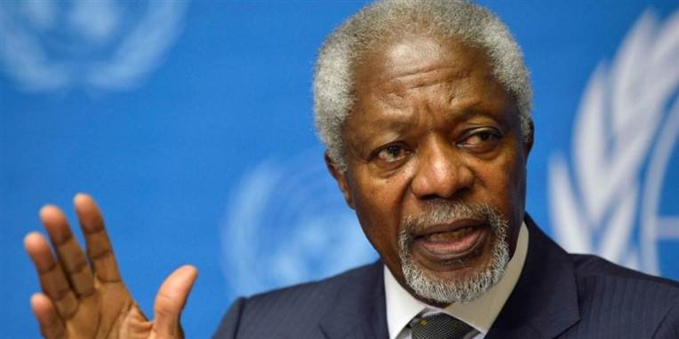 Kofi Atta Annan er født den 8. april, 1938 i byen Kumasi i det afrikanske land Ghana.