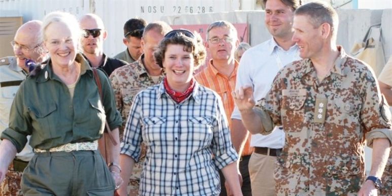 De danske soldater i Helmand-provinsen i Afghanistan har haft fint besøg de sidste par dage.
