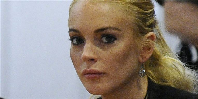 Lindsay Lohan er tidligere dømt for spritkørsel og tyveri.