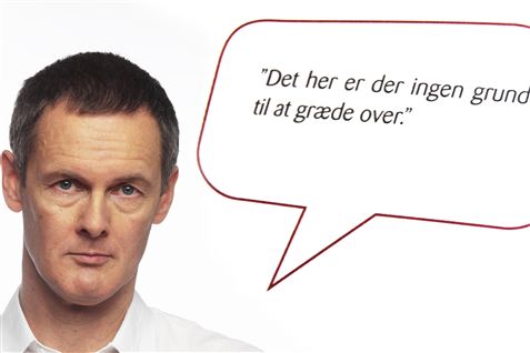 ”At blande sine egne følelser eller bagatellisere medarbejderens kan virke stødende og uværdigt. Det er bedre at forhold sig tavst end at komme med kommentarer som: 'Det her er der ingen grund til at græde over,' lyder et af mange råd i chefernes fyringshåndbøger.
