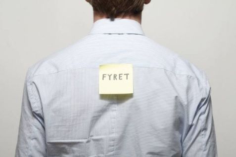 Nu skal der følge en check med fyresedlen.