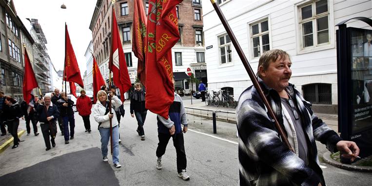 Normalt står fagforeninger skulder ved skulder. Men ifølge HK det kniber med solidariteten, når overenskomsterne skal fornyes.&nbsp;