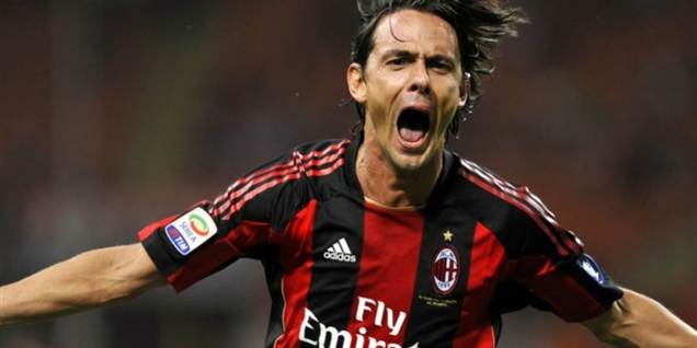 Inzaghi og resten af Milan havde grund til at juble tirsdag aften, da en sejr over Chievo sendte AC Milan tilbage på førstepladsen.