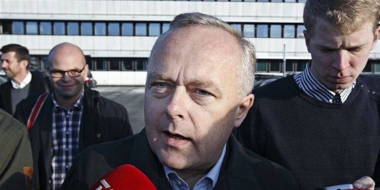 BT's chefredaktør, Olav Skaaning Andersen, var én af dem, der skal svare på spørgsmål fra kommissionen.