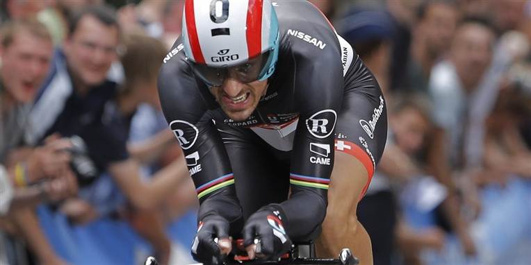 Her kører Fabian Cancellara ved prologen lørdag.