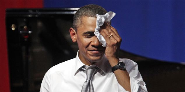 Det er hårdt arbejde at lede USA i disse tider. Barack Obama er mere upopulær nu end nogensinde før.