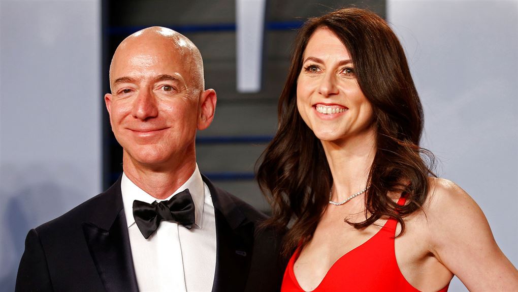 MacKenzie Scott ses sammen med eks-manden Jeff Bezos 