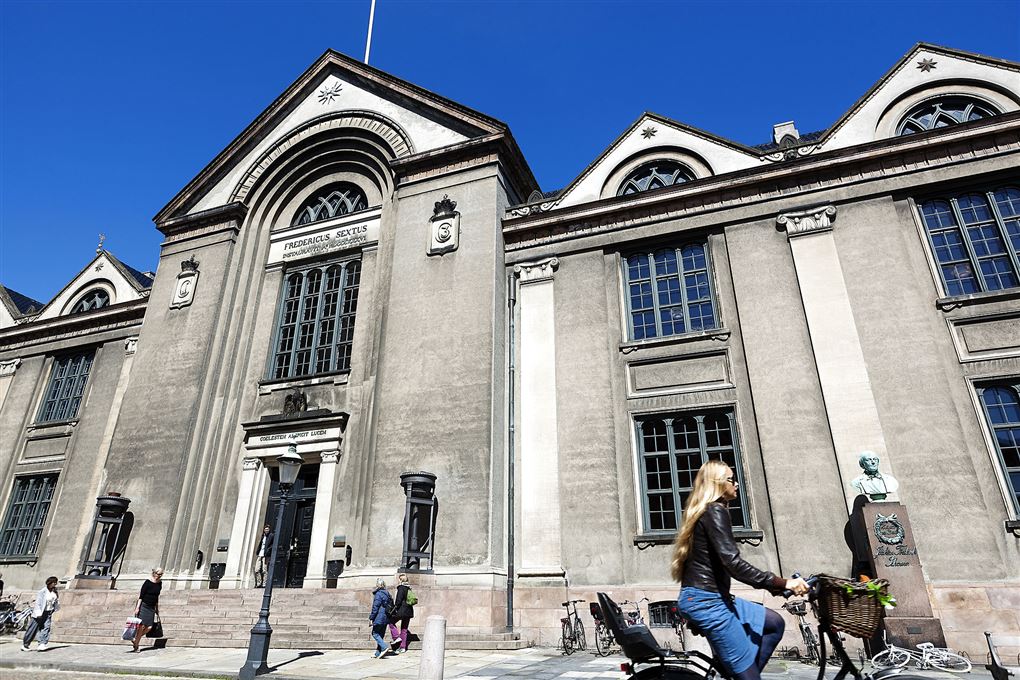 Indgang til Københavns Universitet