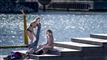 piger bader i havn i København