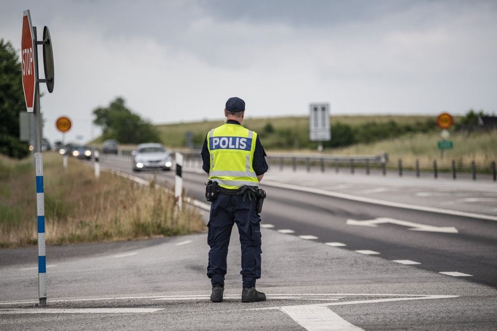 Svensk politi er på udkig