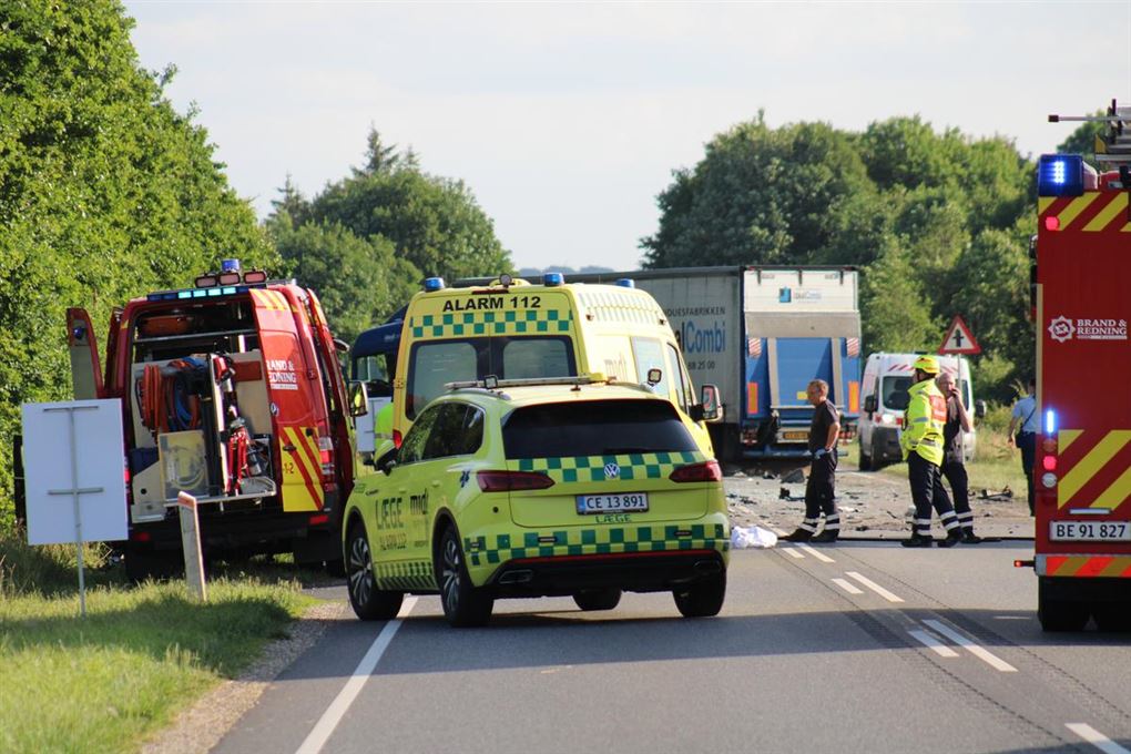 ambulancer ved uheld
