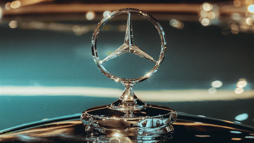 Stjerne i forende af Mercedes