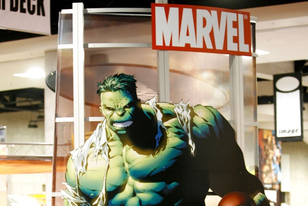 Hulk som man kender ham - grøn - på forsiden af tegneserien
