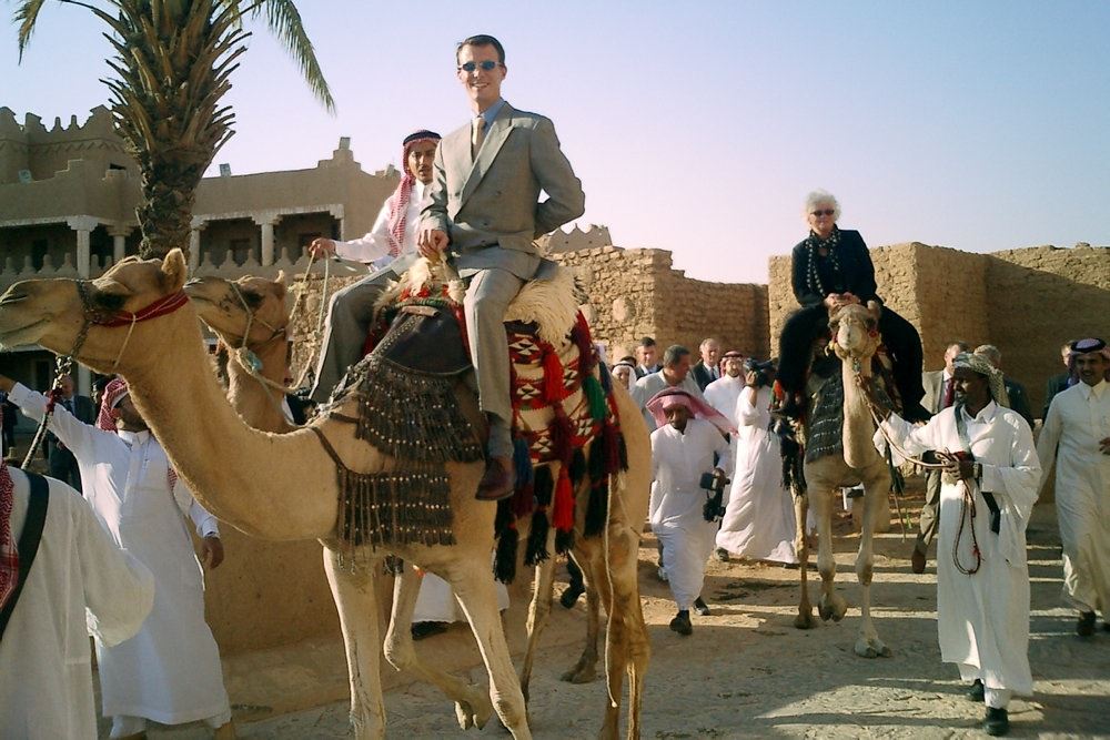Prins Joachim på kamel