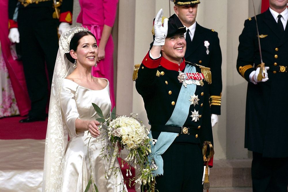 Kronprinsparret bliver gift