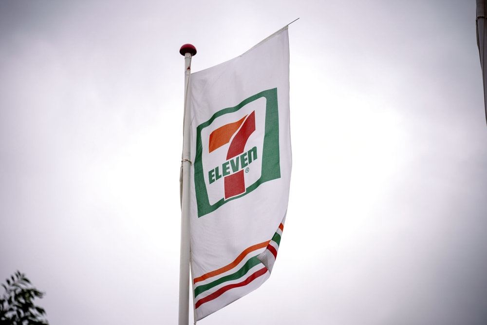 Et flag fra 7-Eleven
