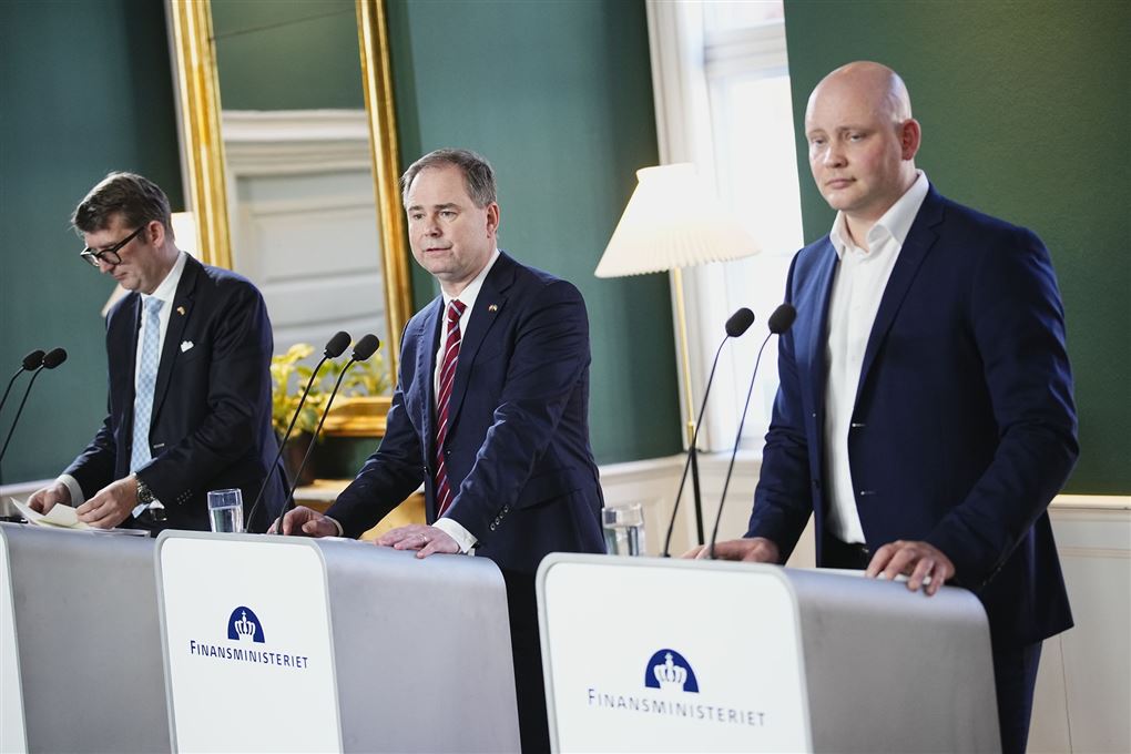 Troels Lund Poulsen, Nicolai Wammen og Jakob Engel-Schmidt
