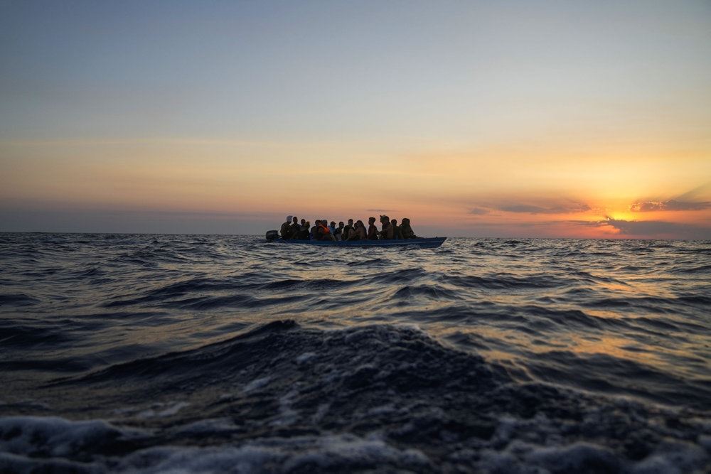 Flygtninge i en båd