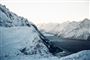 Norge snedækket landskab