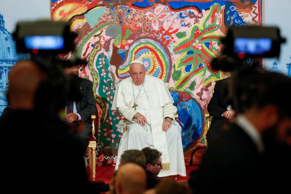 billede af paven