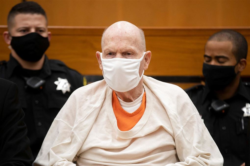 Joseph DeAngelo også kendt som The Golden State Killer sidder i retten