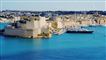 Luftfoto over Maltas havn
