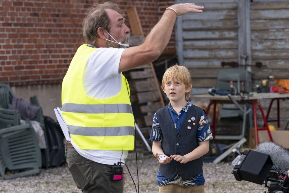 Den unge fyr, som skal spille Buster sammen med Martin Miehe Renard