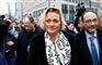 Delphine Boël ankommer til retten