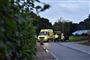 ambulance holder på vej i Viborg