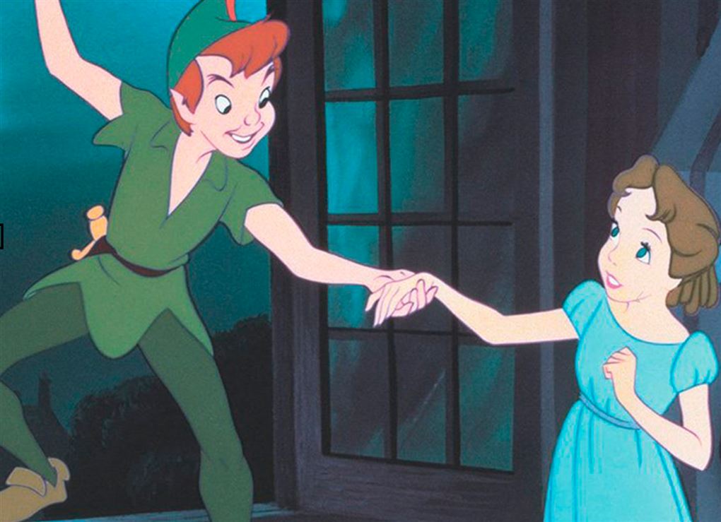Peter Pan rækker ud til Gwendolyn