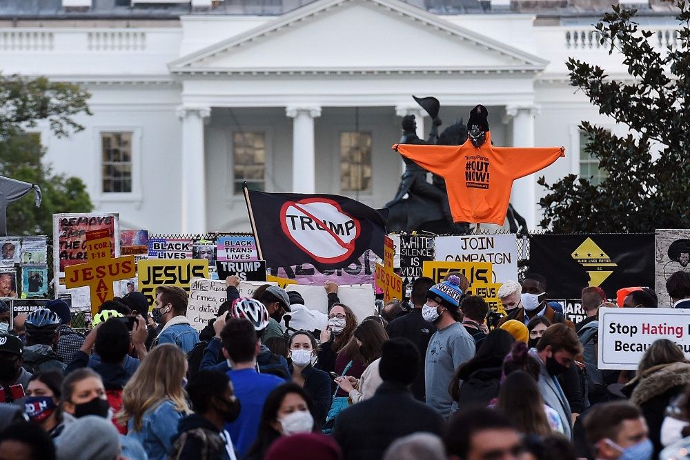 Demonstration foran Det Hvide Hus