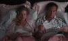 Clark og Ellen i seng sammen - Clark i pyjamas