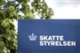 Et billede af et skilt, hvor der står Skattestyrelsen