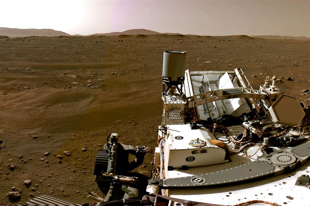 En rover på Mars